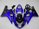 Carénages Moto Suzuki GSXR 600/750 2004-2005 - Bleu Noir Brillant