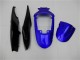 Carénages Moto Suzuki GSXR 600/750 2006-2007 - Bleu Noir Brillant