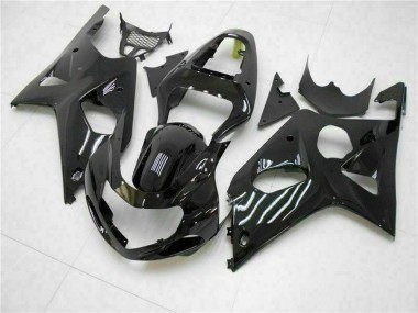Carénages Moto Suzuki GSXR 1000 2000-2002 - Noir Brillant Abordables