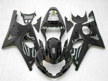 Carénages Moto Suzuki GSXR 1000 2000-2002 - Noir Brillant Abordables