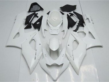 Carénages Moto Suzuki GSXR 1000 2005-2006 - Blanc Abordables