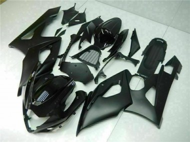 Kits Carénage Moto ABS Suzuki GSXR 1000 2005-2006 - Noir Brillant Noir Mat Abordables