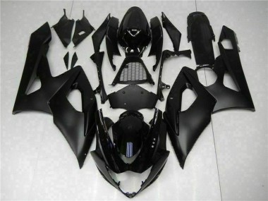Kits Carénage Moto ABS Suzuki GSXR 1000 2005-2006 - Noir Brillant Noir Mat Abordables