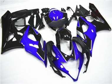 Kits Carénage Moto Suzuki GSXR 1000 2005-2006 - Bleu Noir Abordables