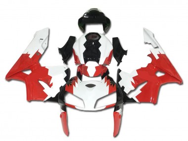Kits Carénage Moto ABS Honda CBR600RR 2005-2006 - Blanc Rouge Noir Abordables