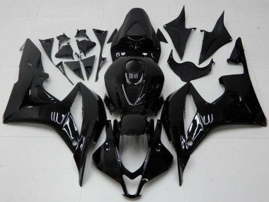 Carénages Moto Honda CBR600RR 2007-2008 - Noir Brillant Abordables