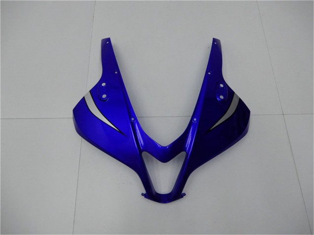 Carénages Moto Honda CBR600RR 2007-2008 - Argent Bleu Noir Brillant OEM Style