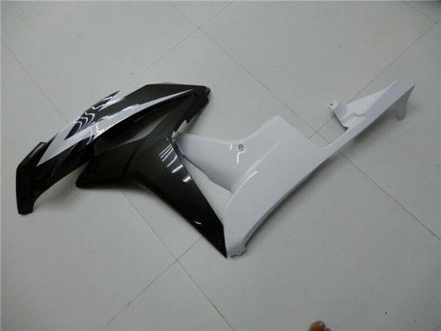 Kits Carénage Moto ABS Honda CBR600RR 2007-2008 - Blanc Noir Brillant