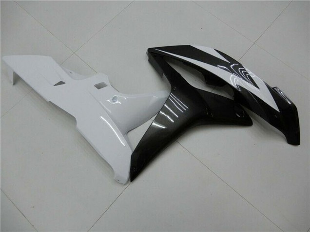Kits Carénage Moto ABS Honda CBR600RR 2007-2008 - Blanc Noir Brillant