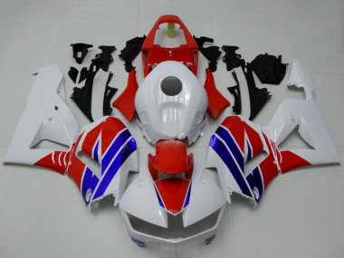 Kits Carénage Moto ABS Honda CBR600RR 2013-2023 - Blanc Rouge Bleu Abordables