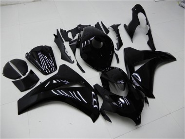 Kits Carénage Moto Honda CBR1000RR 2008-2011 - Noir Brillant Abordables