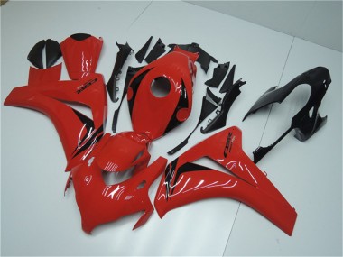 Kits Carénage Moto ABS Honda CBR1000RR 2008-2011 - Rouge Noir Brillant Abordables