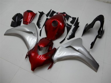 Carénages Moto Honda CBR1000RR 2008-2011 - Argent Rouge Marron Abordables