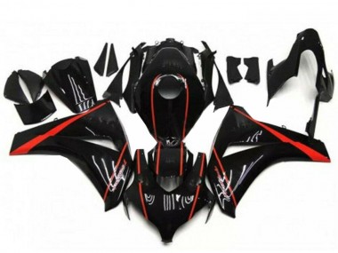 Carénages Moto Honda CBR1000RR 2008-2011 - Noir Brillant Rouge Abordables