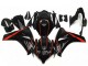 Carénages Moto Honda CBR1000RR 2008-2011 - Noir Brillant Rouge