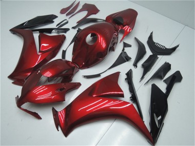 Carénage Moto Honda CBR1000RR 2012-2016 - Rouge Noir Abordables