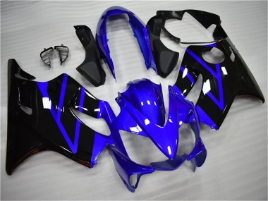 Kits Carénage Moto Honda CBR600 F4i 2004-2007 - Bleu Noir Brillant Abordables