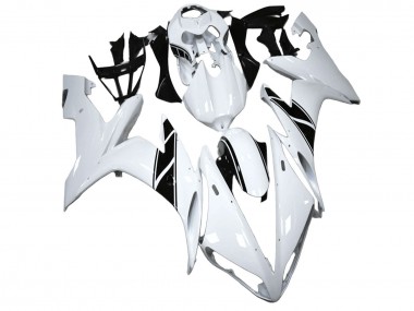 Carénage Moto Yamaha YZF R1 2004-2006 - Blanc Noir Abordables