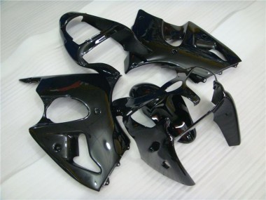 Carénages Moto Kawasaki ZX6R 2000-2002 - Noir Brillant Abordables