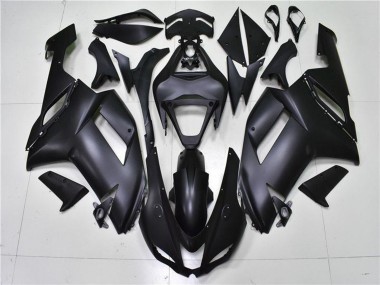 Carénages Moto Kawasaki ZX6R 2007-2008 - Noir Mat Abordables