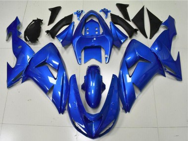 Carénage Moto Kawasaki ZX10R 2006-2007 - Bleu Abordables