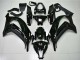 Carénages Moto Kawasaki ZX10R 2011-2015 - Noir Brillant