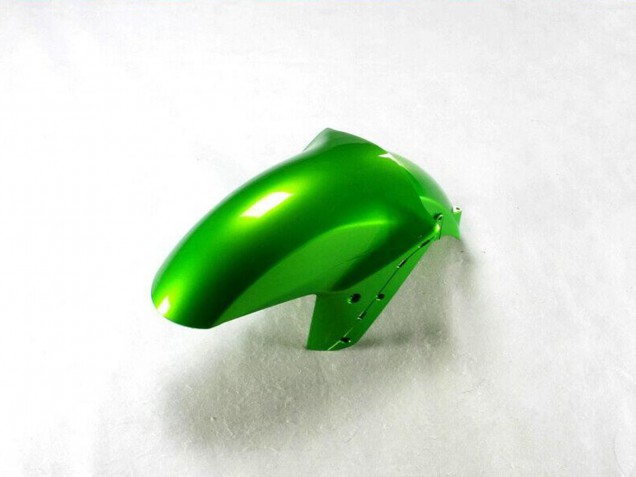 Carénage Moto Kawasaki ZX14R ZZR1400 2012-2024 - Vert Noir Brillant