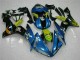 Carénages Moto Yamaha YZF R1 2004-2006 - Bleu Jaune Requin