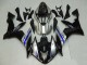 Carénages Moto Yamaha YZF R1 2004-2006 - Argent Bleu Noir