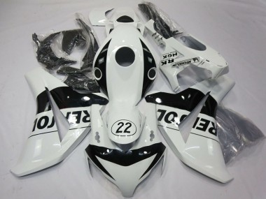 Carénages Moto Honda CBR1000RR 2008-2011 - Blanc Noir Brillant Repsol 22 Abordables