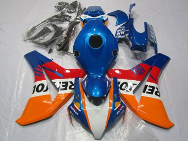Carénages Moto Honda CBR1000RR 2008-2011 - Orange Blanc Rouge Bleu Repsol Abordables