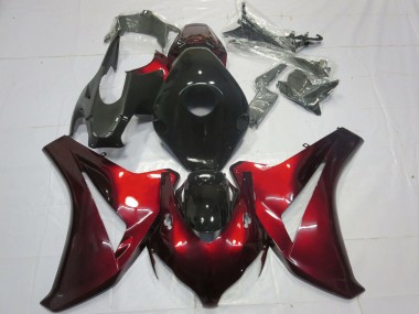 Carénages Moto Honda CBR1000RR 2008-2011 - Bonbon Rouge Noir Abordables