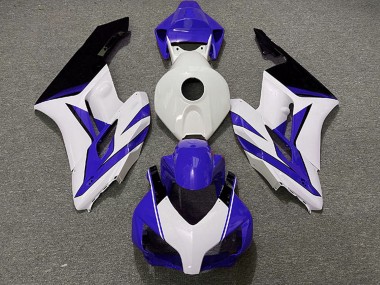 Carénages Moto Honda CBR1000RR 2004-2005 - Blanc Bleu Noir Brillant Abordables