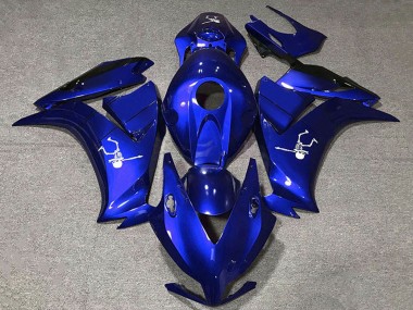 Carénage Moto Honda CBR1000RR 2012-2016 - Bleu Noir Brillant Abordables