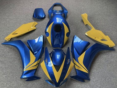Carénages Moto Honda CBR1000RR 2012-2016 - Bleu Jaune Abordables