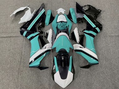 Carénages Moto Honda CBR1000RR 2017-2023 - Blanc Cyan Bleu Noir Brillant Abordables
