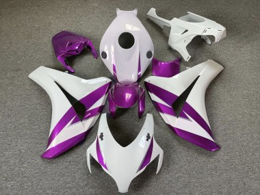 Carénages Moto Honda CBR1000RR 2008-2011 - Blanc Violet Abordables