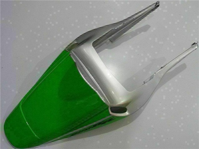 Carénage Moto Honda CBR600RR 2003-2004 - Argent Vert Noir Brillant