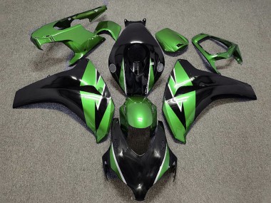 Carénage Moto Honda CBR1000RR 2008-2011 - Vert Noir Brillant Abordables