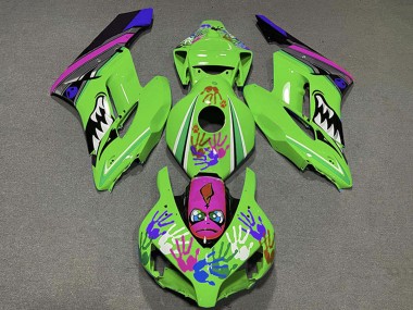 Carénages Moto Honda CBR1000RR 2004-2005 - Vert Violet Bleu Noir Requin Abordables