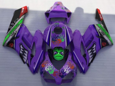 Carénages Moto Honda CBR1000RR 2004-2005 - Violet Vert Noir Rouge Requin Abordables