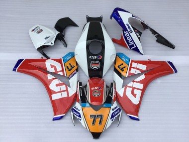 Carénages Moto Honda CBR1000RR 2008-2011 - Blanc Rouge Bleu Orange Noir Elf Givi 77 Abordables