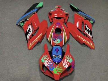 Carénages Moto Honda CBR1000RR 2004-2005 - Rouge Bleu Vert Noir Requin Abordables