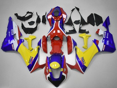 Carénages Moto Honda CBR1000RR 2017-2023 - Blanc Rouge Bleu Jaune HRC Abordables