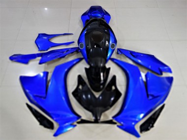 Carénages Moto Honda CBR1000RR 2012-2016 - Bleu Noir Brillant Abordables