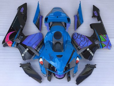 Carénages Moto Honda CBR600RR 2005-2006 - Bleu Requin Abordables