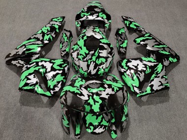 Carénages Moto Honda CBR600RR 2005-2006 - Camouflage Vert Clair Abordables