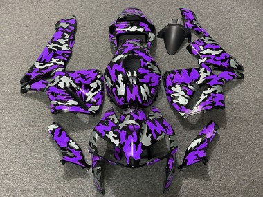 Carénages Moto Honda CBR600RR 2005-2006 - Camouflage Violet Abordables