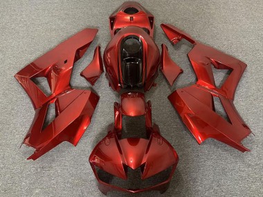 Carénages Moto Honda CBR600RR 2013-2023 - Bonbon Rouge Noir Abordables