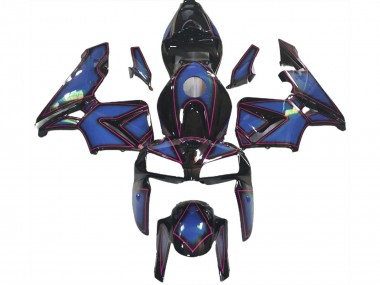 Carénages Moto Honda CBR600RR 2005-2006 - Bleu Profond Rose Abordables